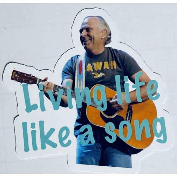 Jimmy Buffett Sticker Set of 10 WATERPROOF Margaritaville Parrothead Lost Shaker - Picture 7 of 12